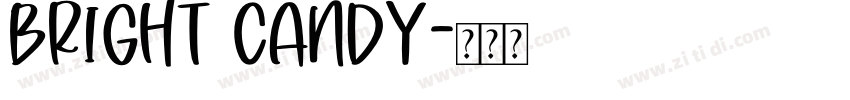 Bright Candy字体转换